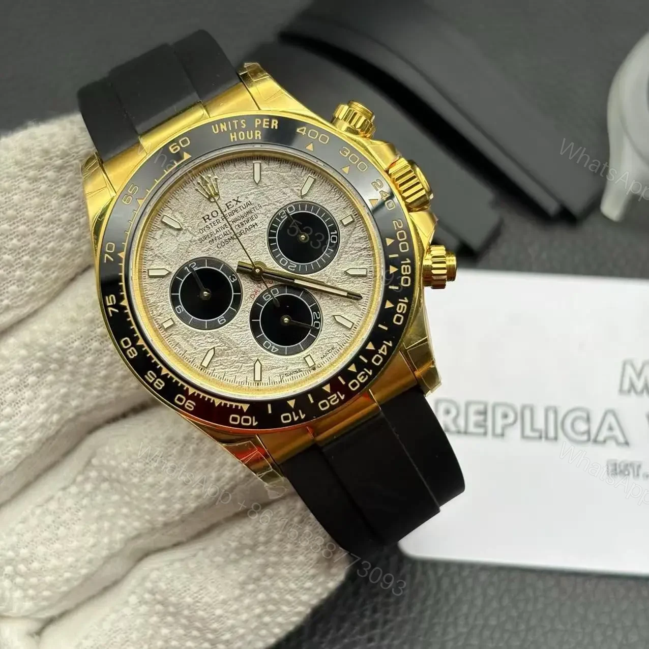 View 11 of Superclone Rolex Daytona 40 mm 126518LN Meteorite Dial