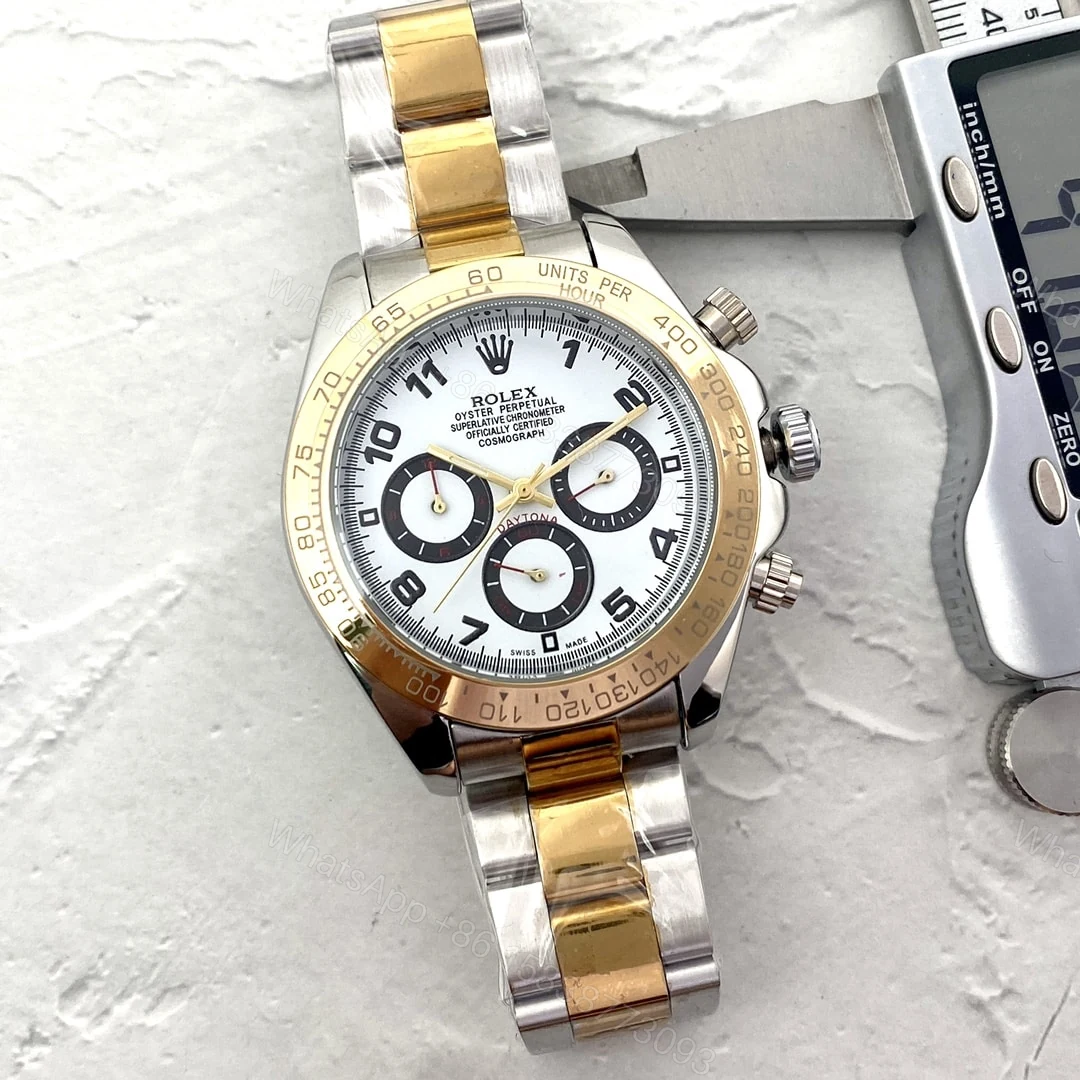 View 3 of Rolex Oyster Perpetual Cosmograph Daytona In Silver And Gold 40Mm