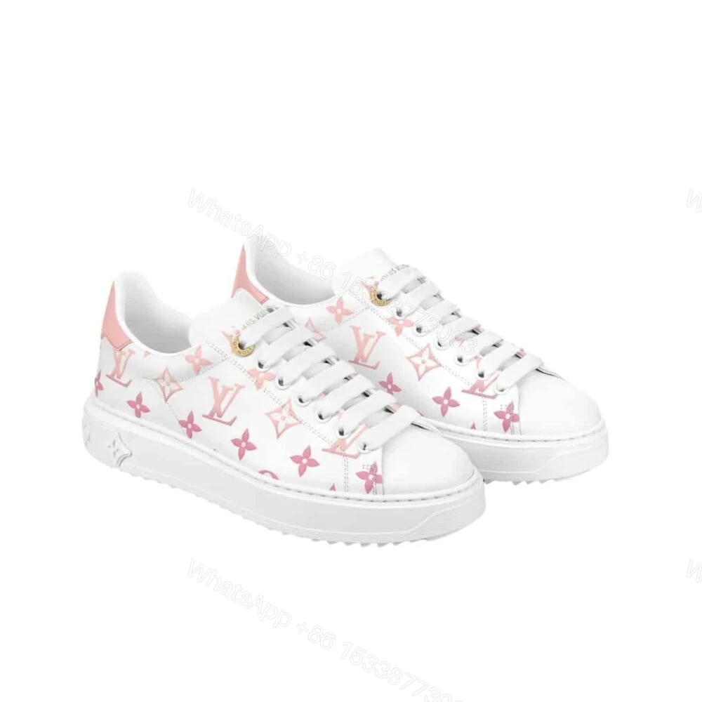 Louis Vuitton Time Out Sneaker Monogram Pink — view 1