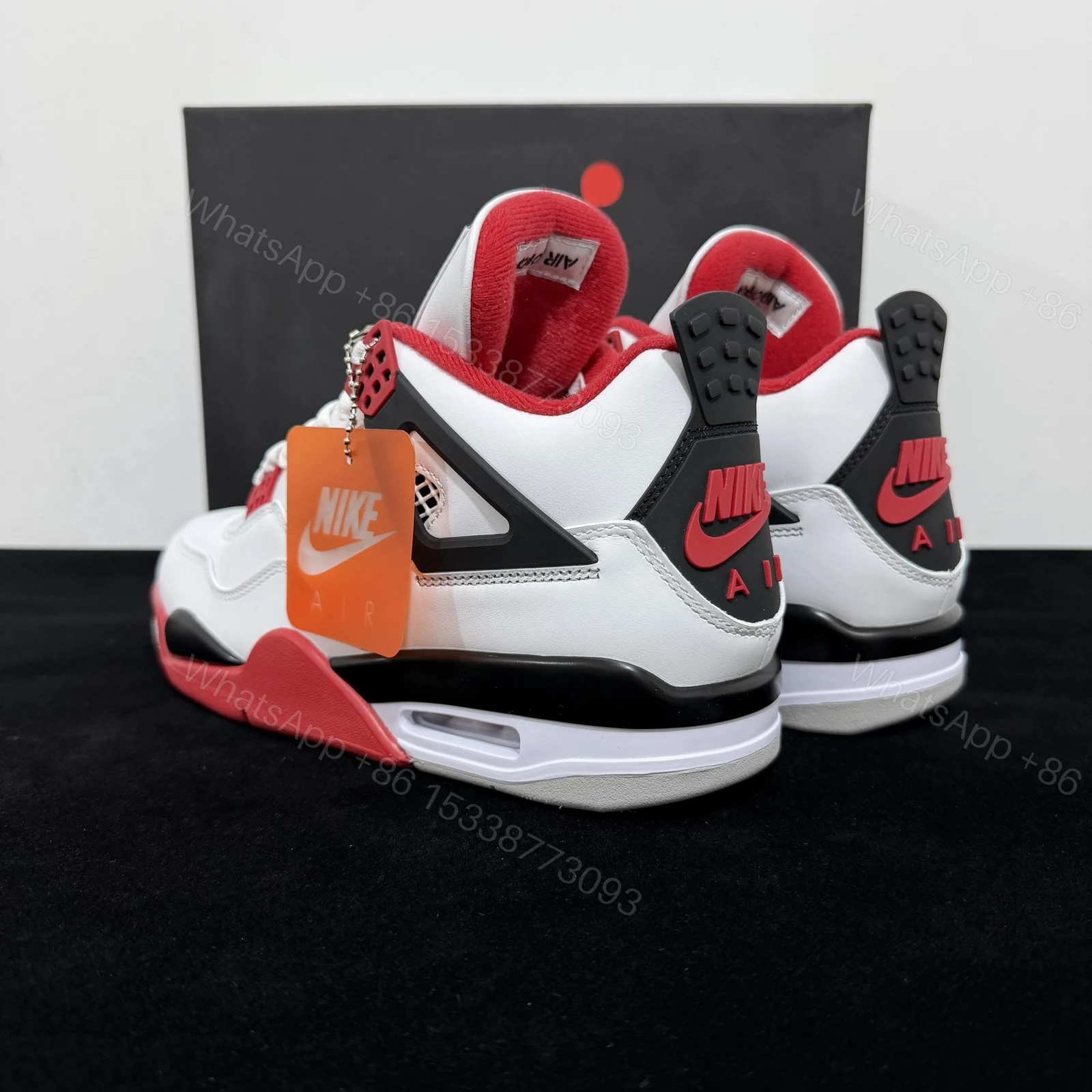 View 5 of Air Jordan 4 Retro Fire Red Reps