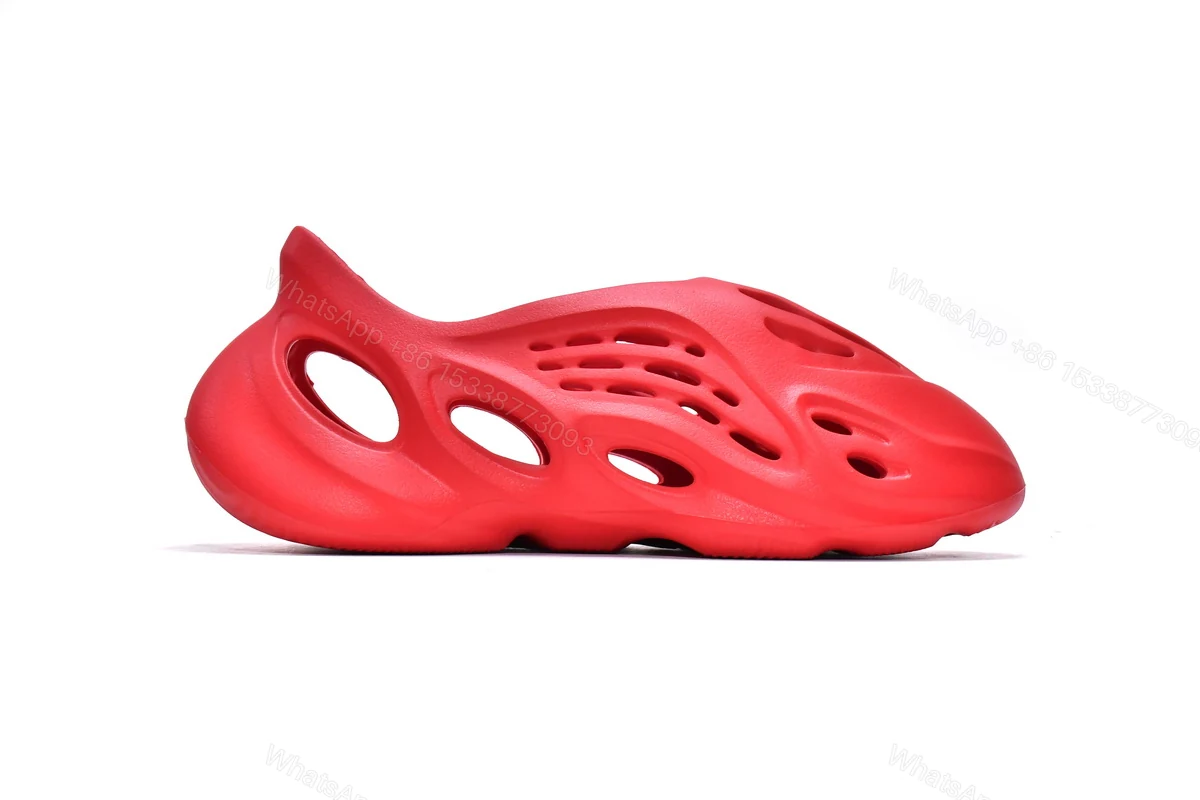 View 2 of adidas Yeezy Foam Runner Vermillion GW3355