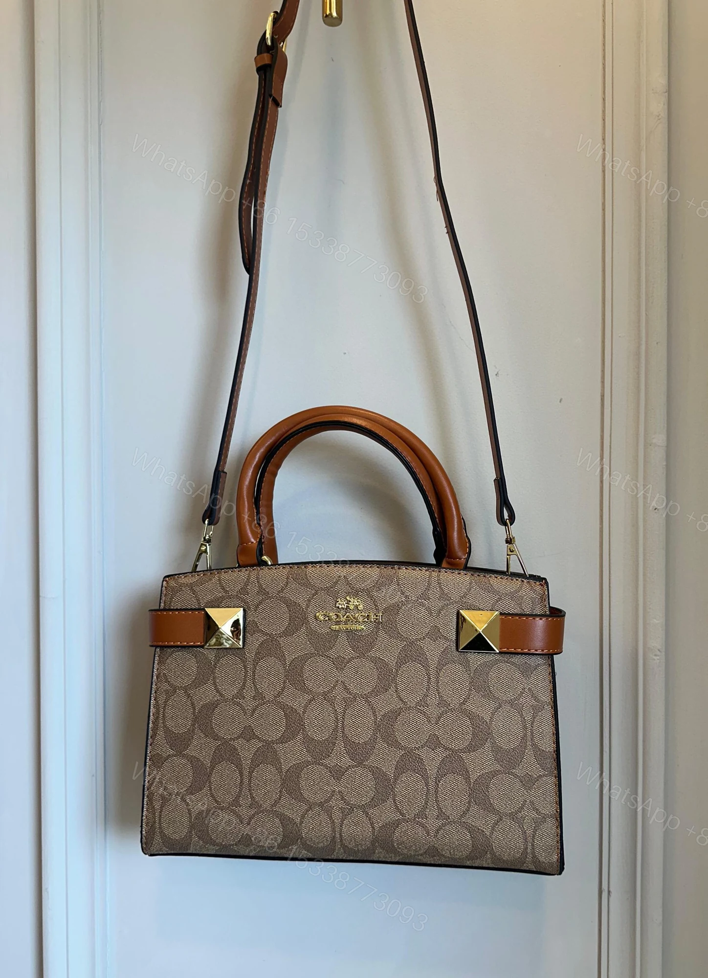 View 3 of FIRST COPY COACH-NEW YORK HAND BAG