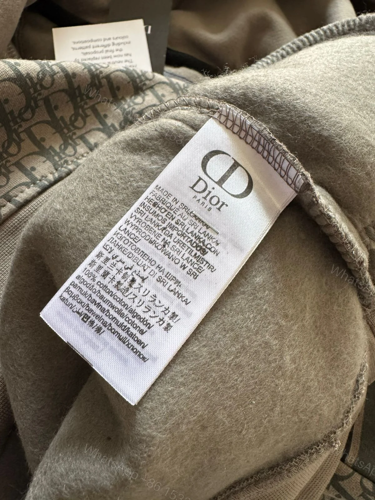 View 5 of FIRST COPY DIOR PREMIUM HOODIE SWEATSHIRT FOR WOMAN