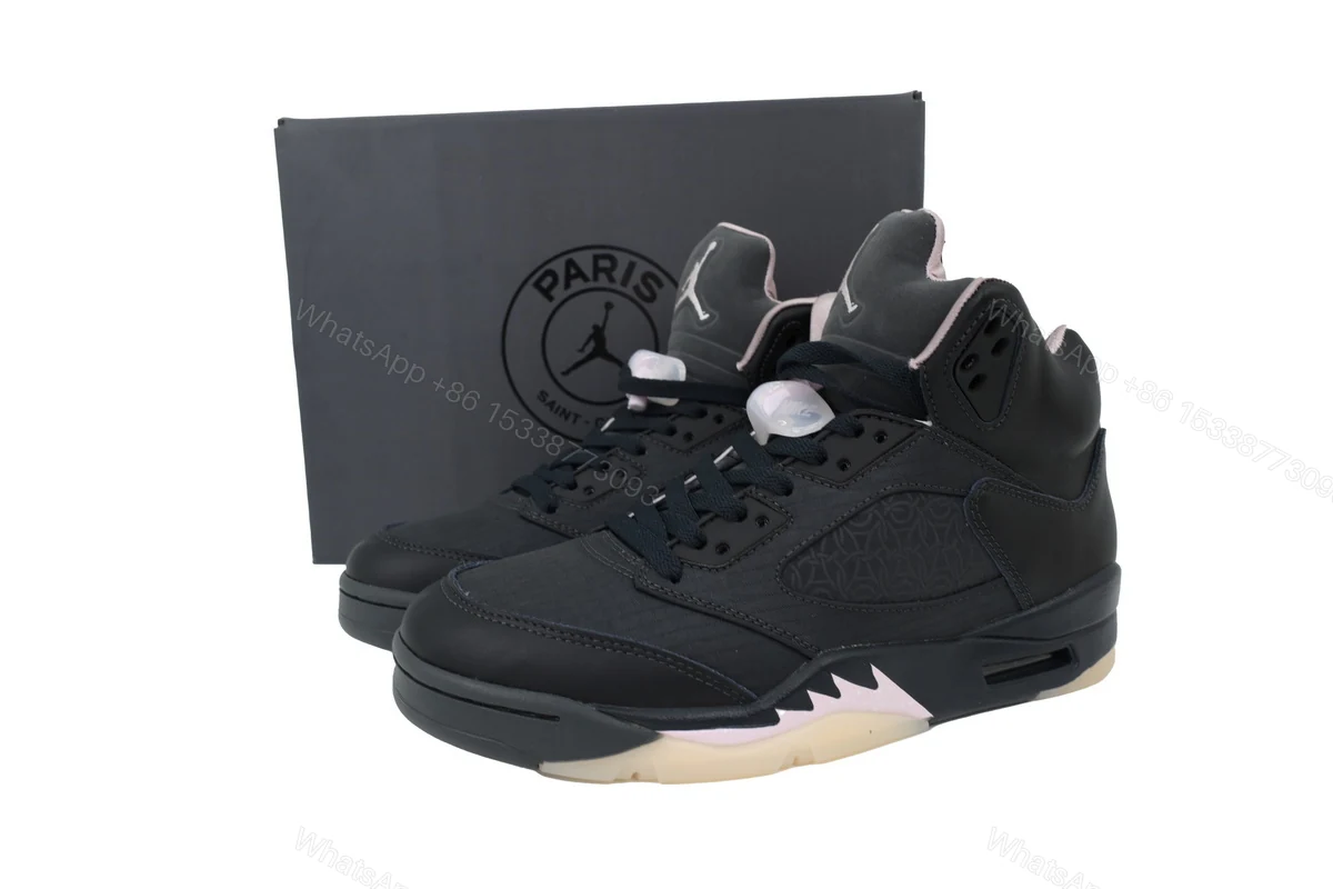 Paris Saint-Germain x Air Jordan 5 Retro 'Off Noir' HQ3004-001 — view 2