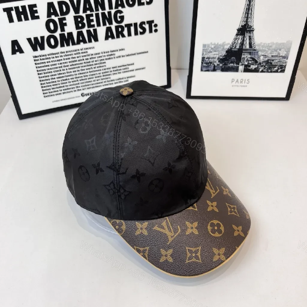 View 8 of Monogram Peak Cap: Modern Luxe, Signature Monogram Cap