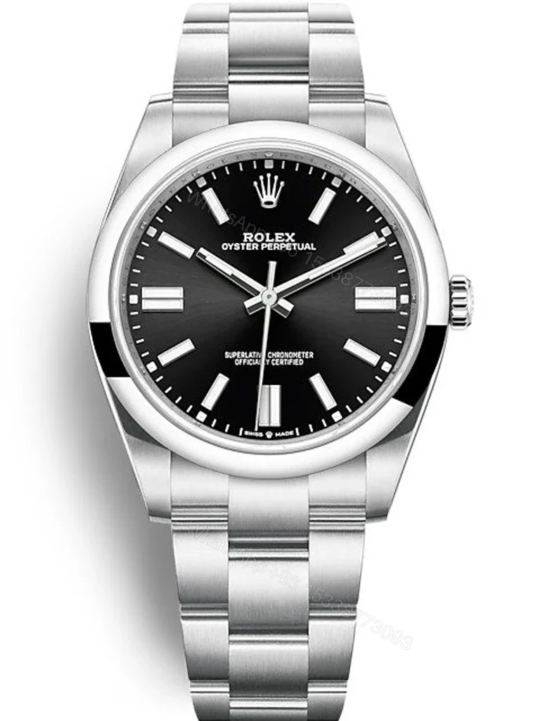 Replica Rolex Oyster Perpetual Black Dial 124300 41 mm — view 1