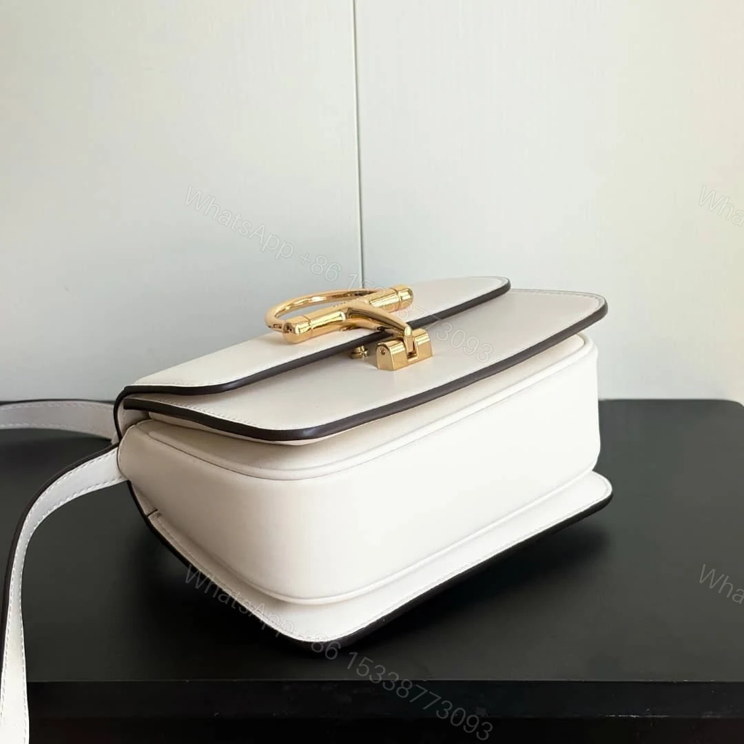 View 4 of Gucci Siena Small Top Handle Bag Ivory Leather 19Cm