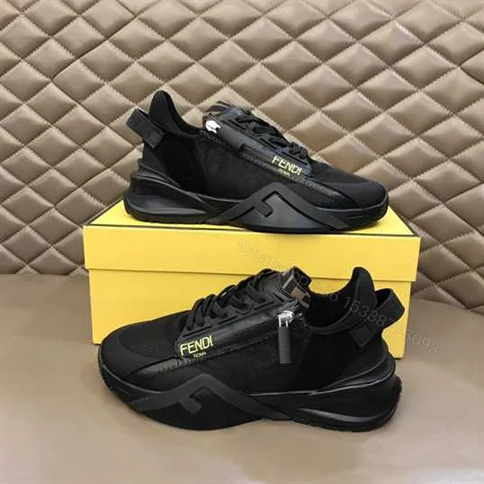 View 6 of FENDI CHUNKY LACE-UP TRAINERS – FD24