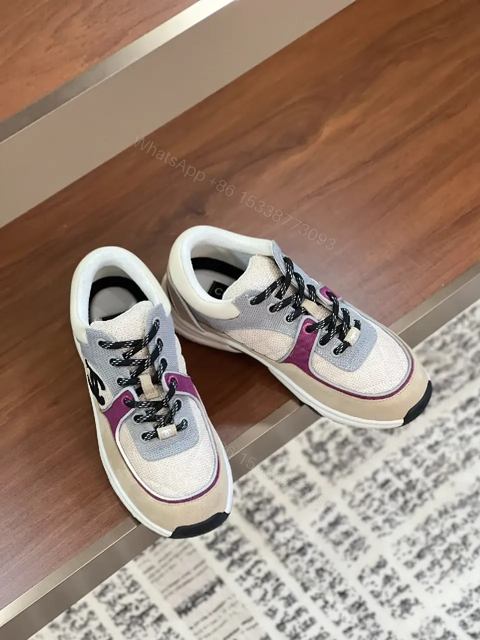 View 7 of Luxed Colorblocked Knit-Suede High-Tops with Plush Comfort