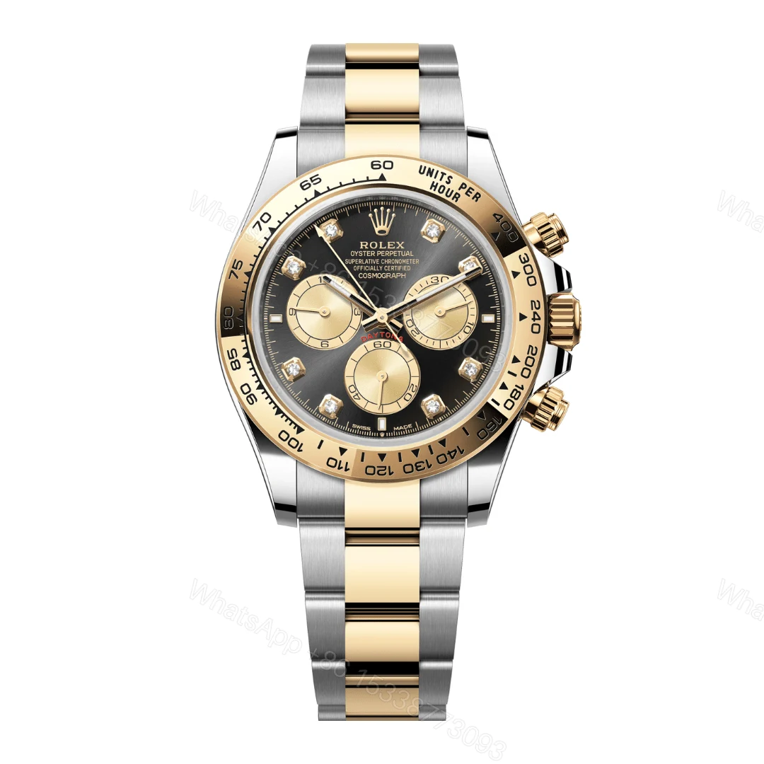 Rolex Daytona Cosmograph Two Tone Diamond Replica — view 1