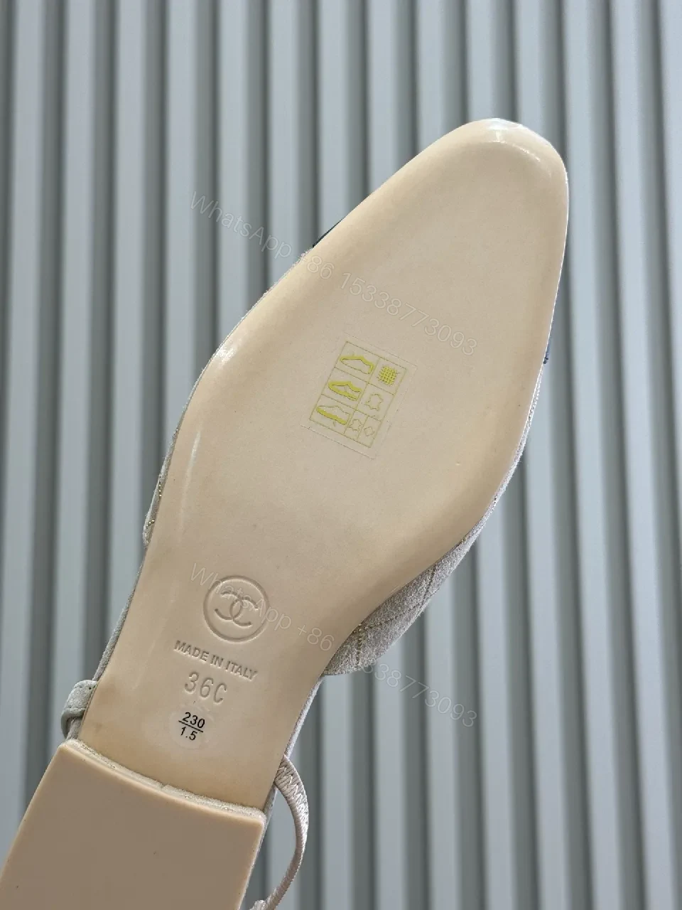 View 6 of Textured Slingback Pumps — Quilted Two-Tone Toe Cap Pumps