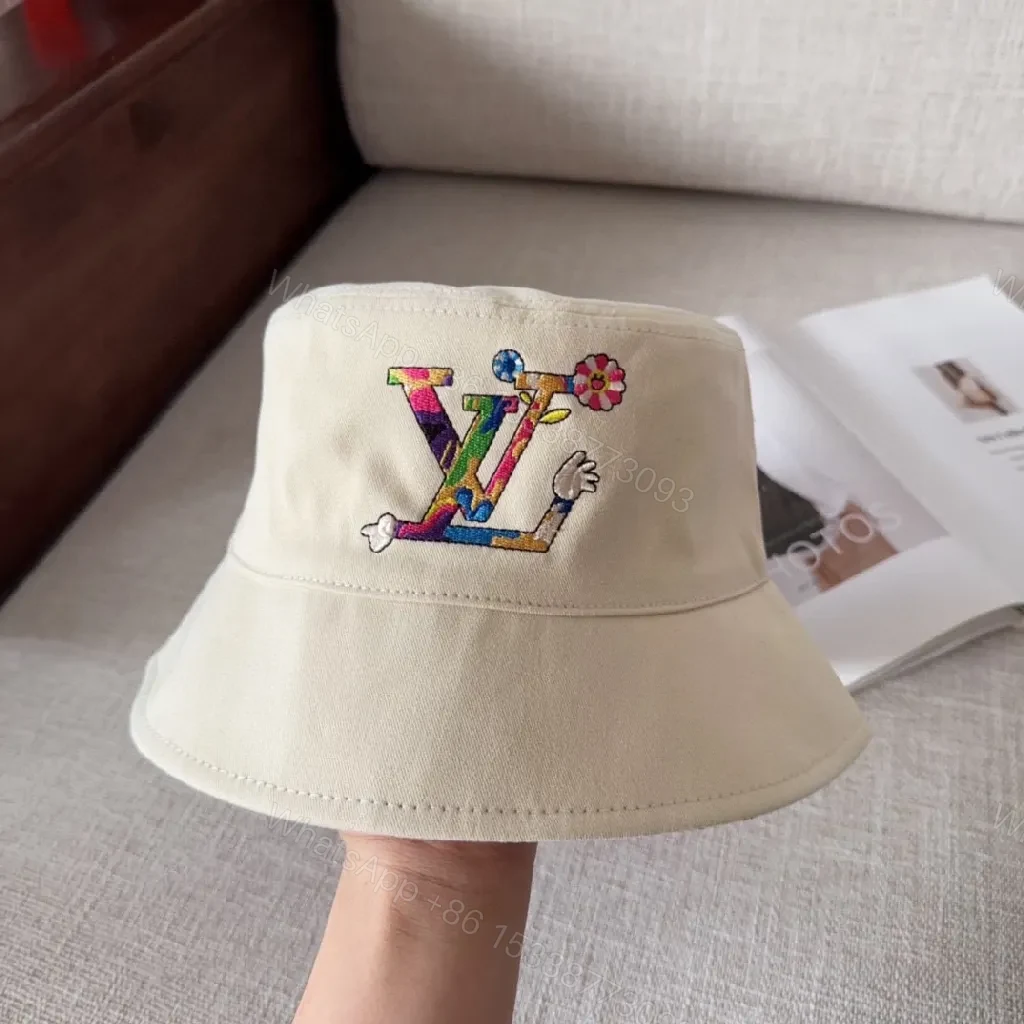 View 5 of Compact Luxury Bucket Hat - Embroidered, Unisex, Canvas Hat