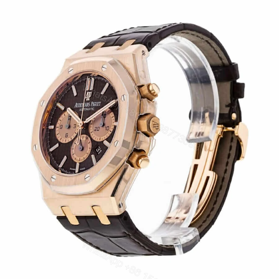 View 2 of AP Brown Crocodile Strap Super Clone