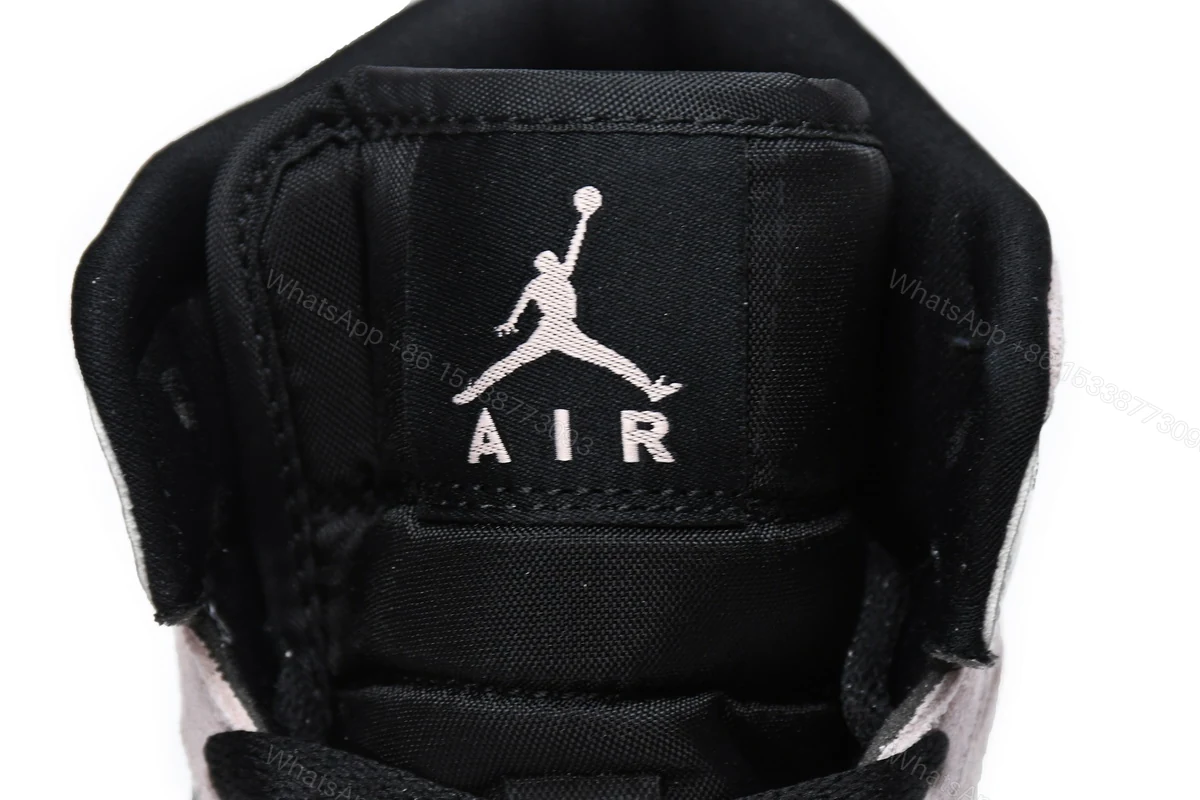 View 5 of Air Jordan 1 Mid Dirty Powder Iridescent (W) BQ6472-602
