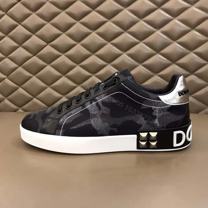View 7 of DOLCE & GABBANA PRINTED LOW-TOP TRAINERS – DG10