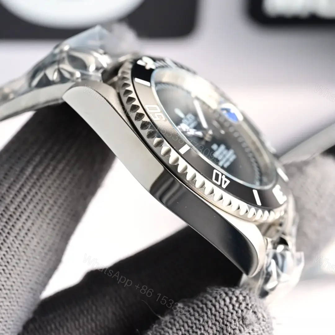 View 7 of Rolex Submariner Date White Gold Black Dial 40mm ROLEX-SUB-WG-BLK-40