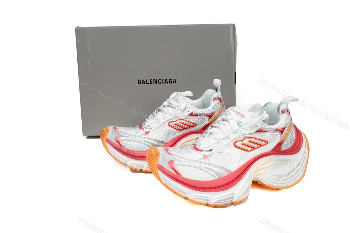 View 2 of Balenciaga 10 XL White Gray White 784342 W2MV2 9060