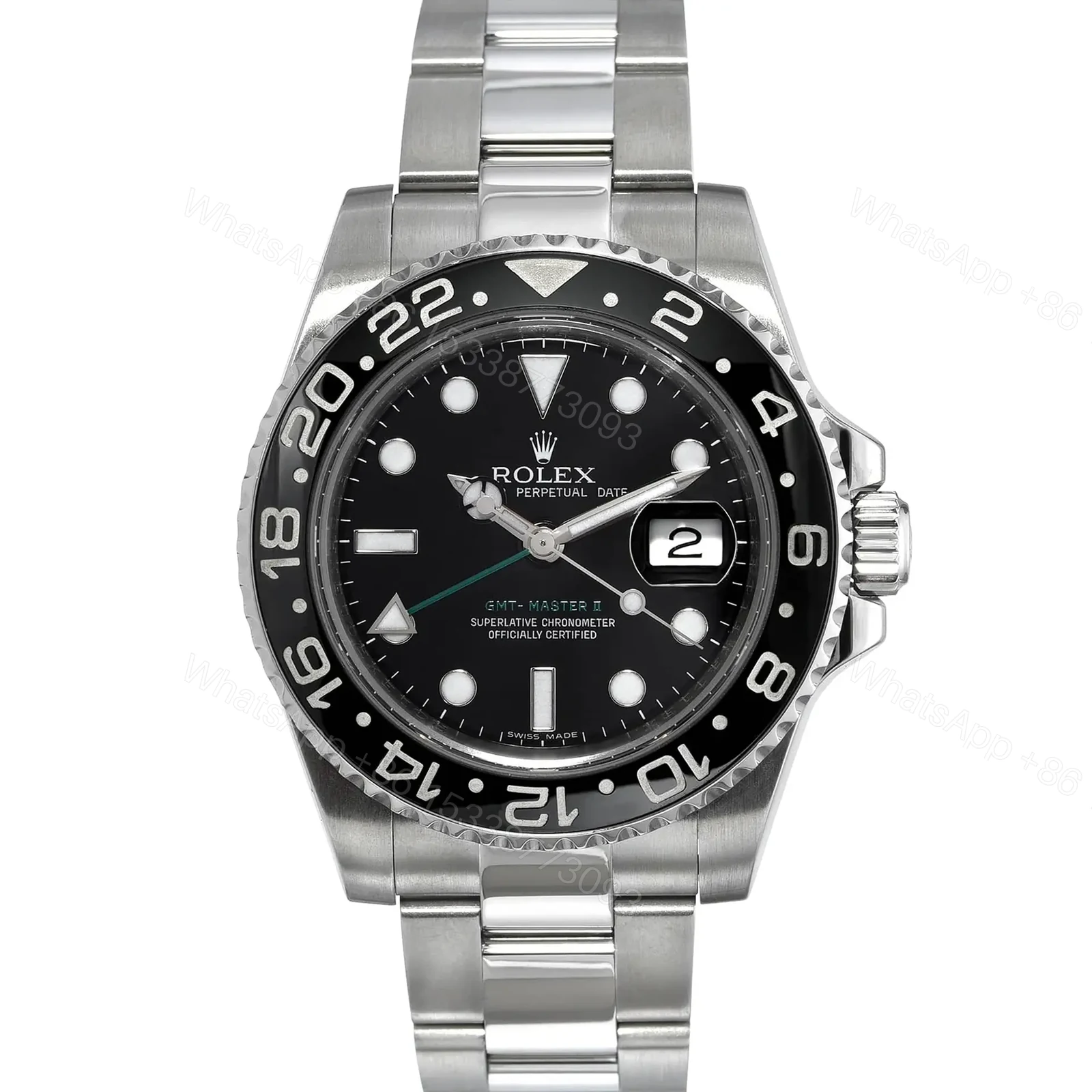 Rolex GMT Master II 116710LN | Master Copy Watches — view 1