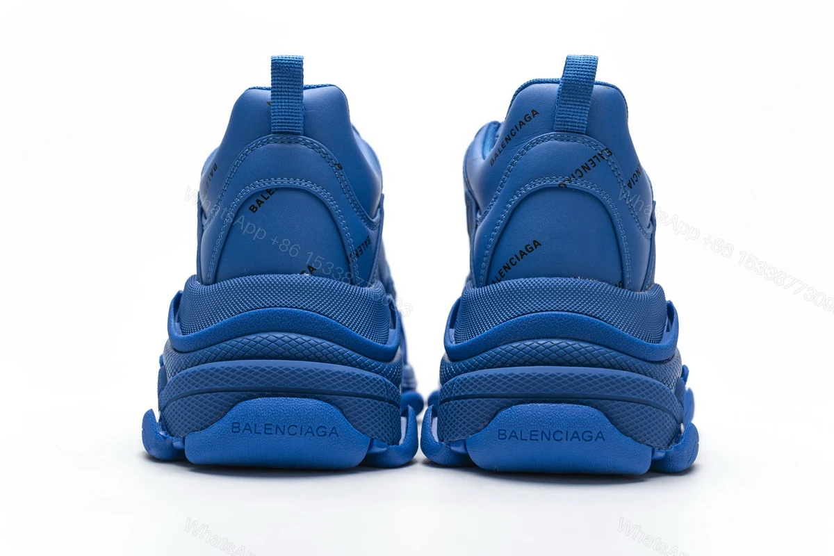 View 4 of Balenciaga Triple S Letter Blue 536737 W06E2 0848