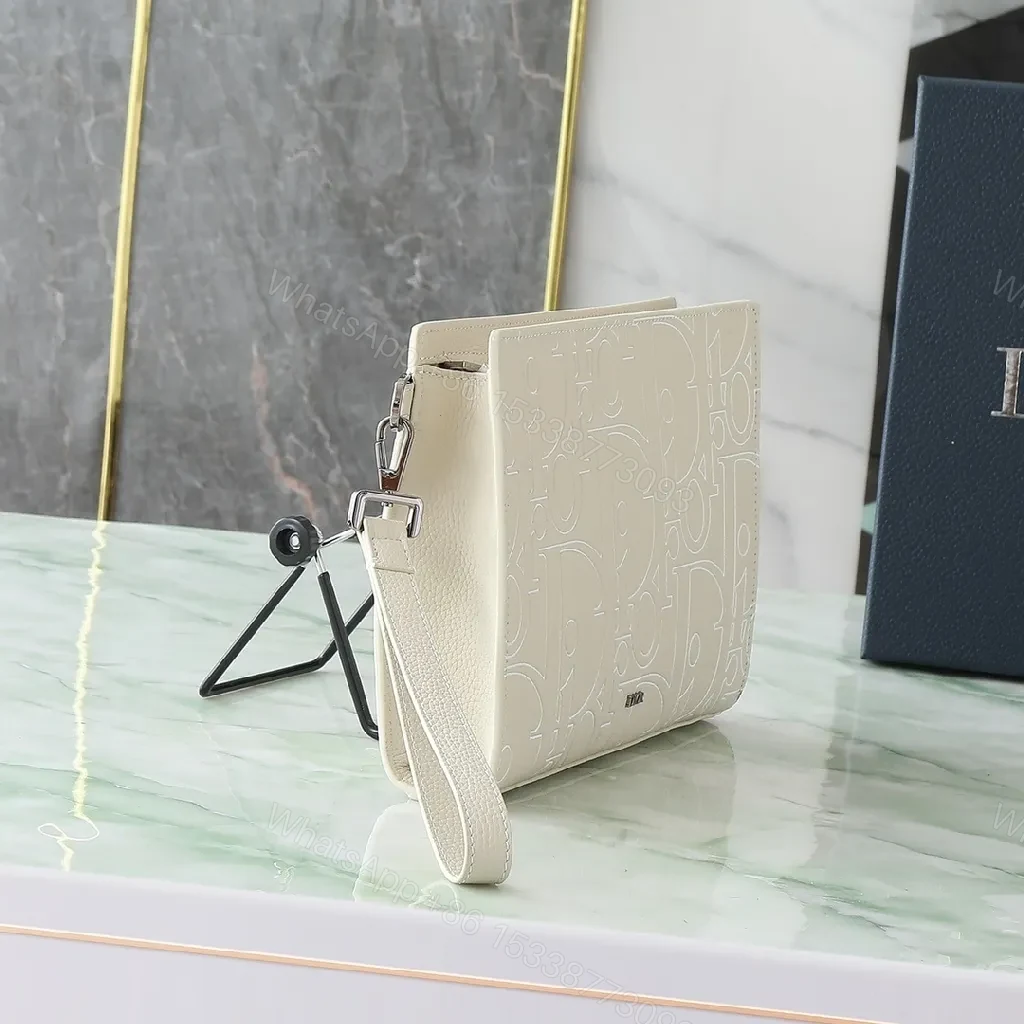 View 6 of Textured Leather Crossbody Wallet: Subtle Luxe, All-Day Versatility