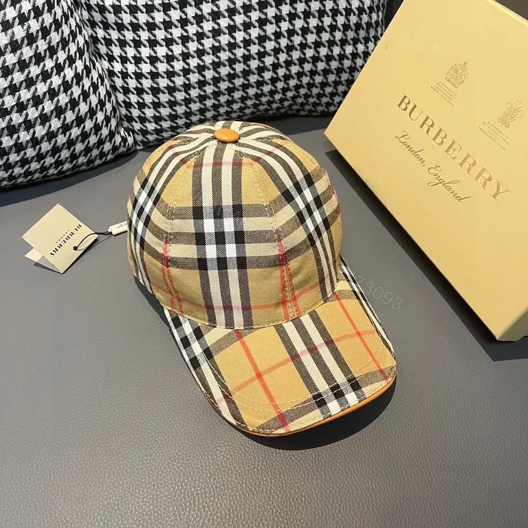Plaid Cap with Signature Check â€” Timeless Modern Fit — view 1