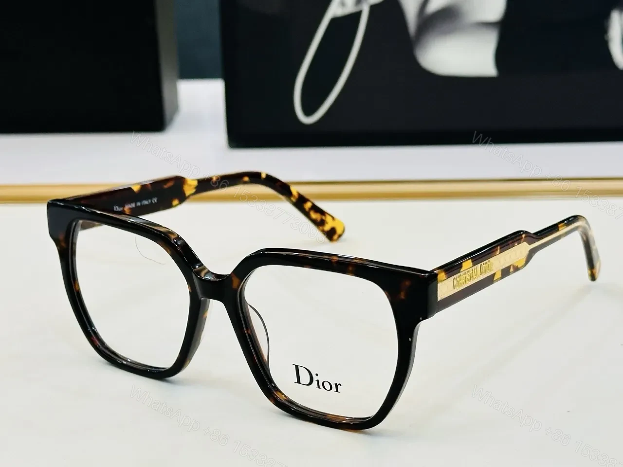 View 3 of Polished Pink Acetate Frames – Modern, Luxe, Eye-Reading Lightness