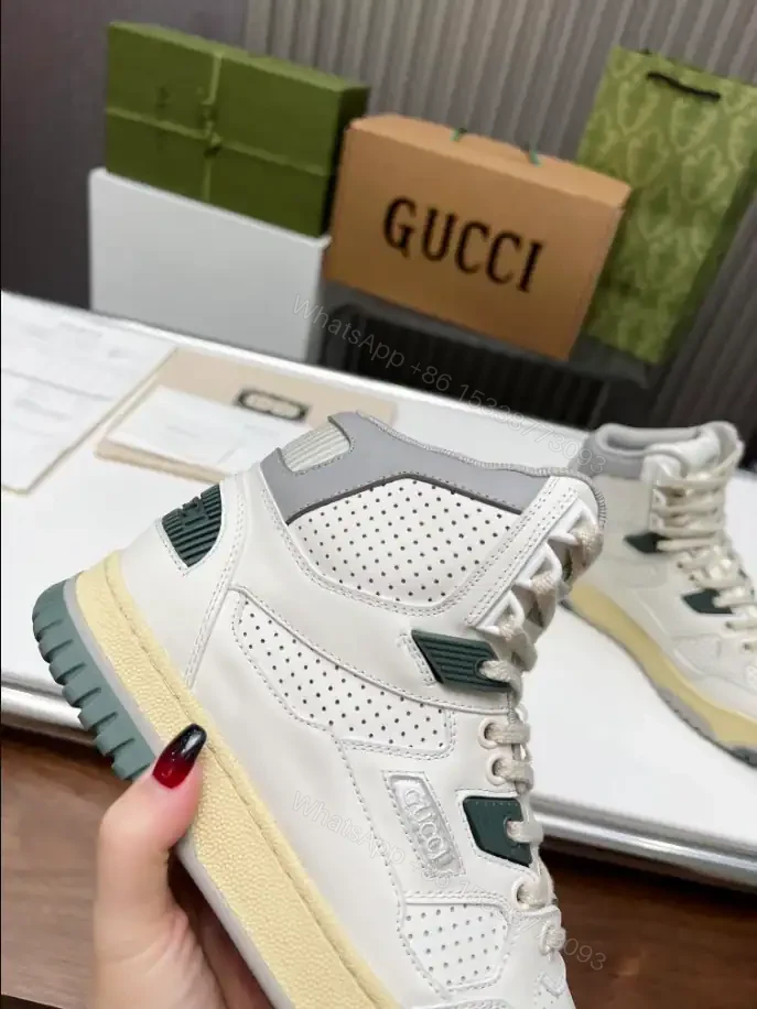View 3 of WOMEN’S HIGH TOP DISTRESSED EFFECT SNEAKER – GC192