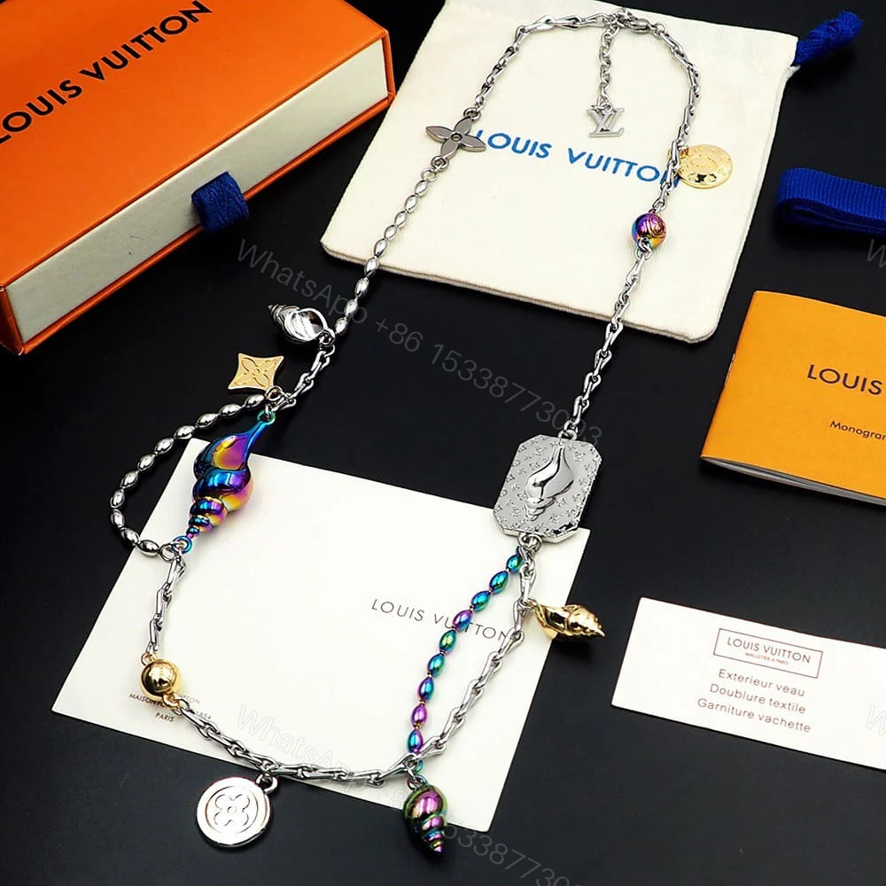 View 3 of LV SHELL Necklace