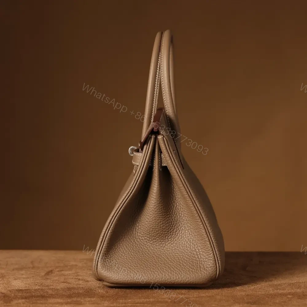 View 6 of 高仿Hermes*Birkin30大象灰銀扣免檢版