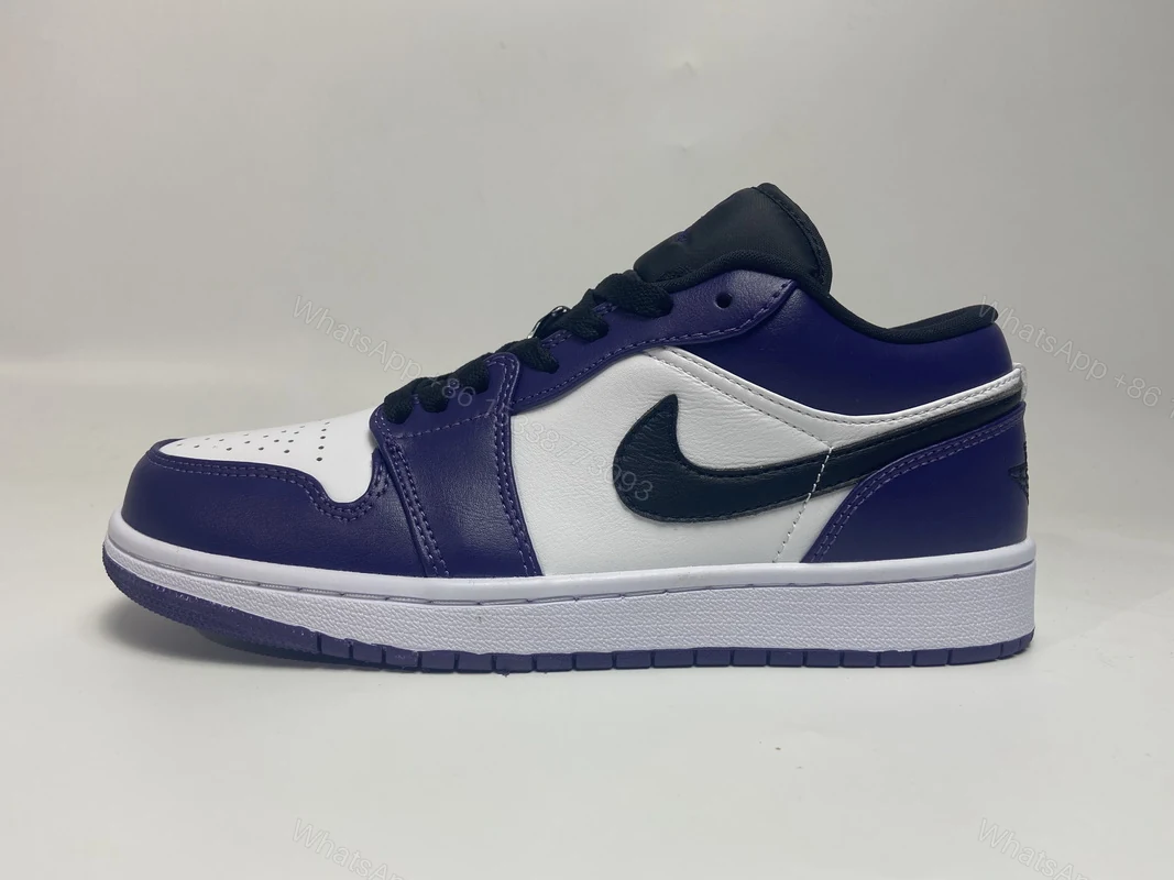 Air Jordan 1 Low Court Purple 553558-500 — view 2
