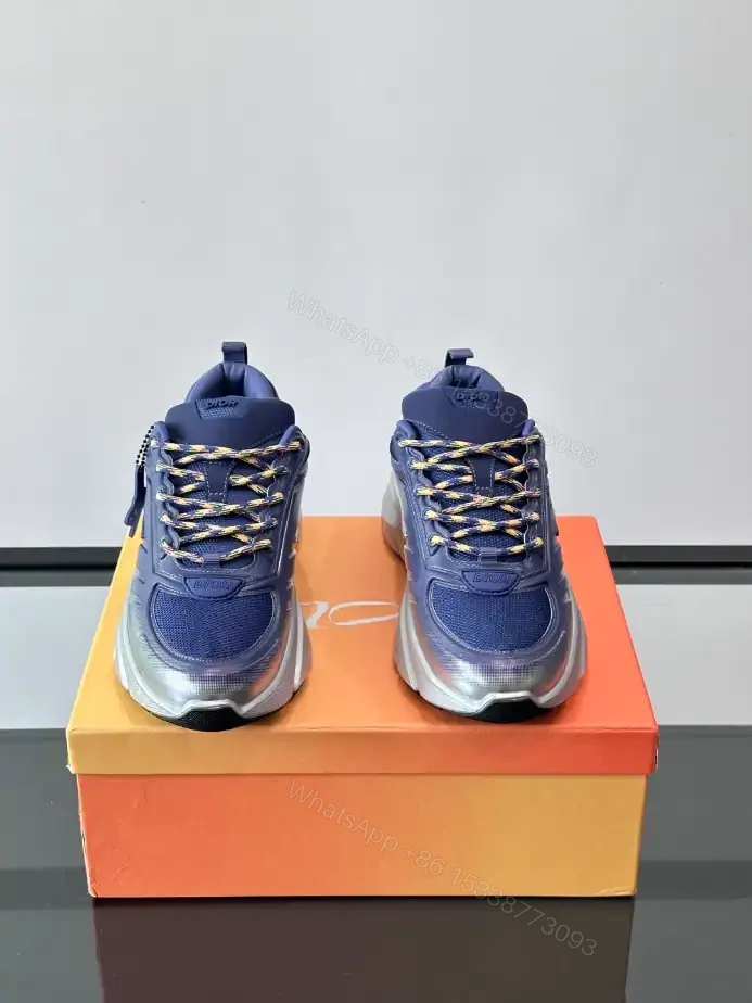 View 5 of DIOR B44 BLADE SNEAKERS GRADIENT BLUE AND SILVER-TONE – CD212