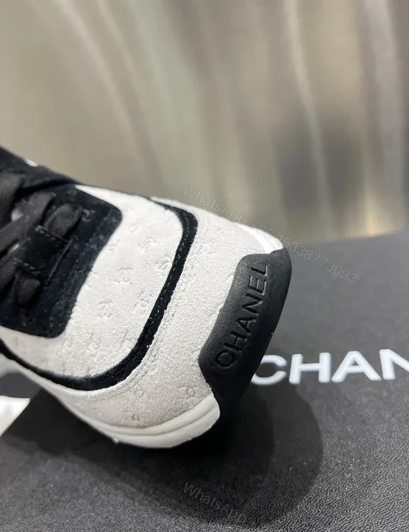 View 9 of Ultra-Polished Leather Sneaker: Black & Ivory Luxe High-Top