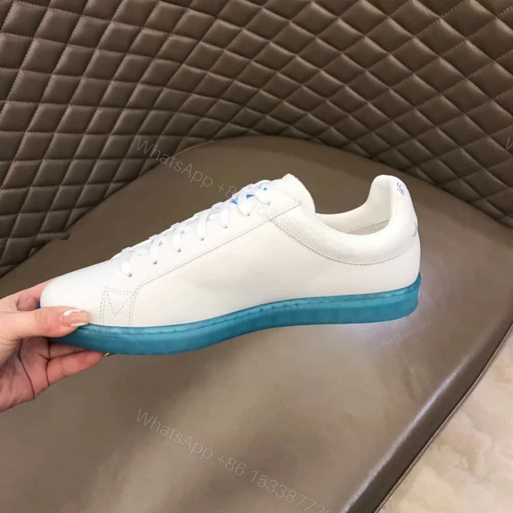 View 5 of Louis Vuitton Luxembourg Samothrace Trainers In Marine – LSVT276