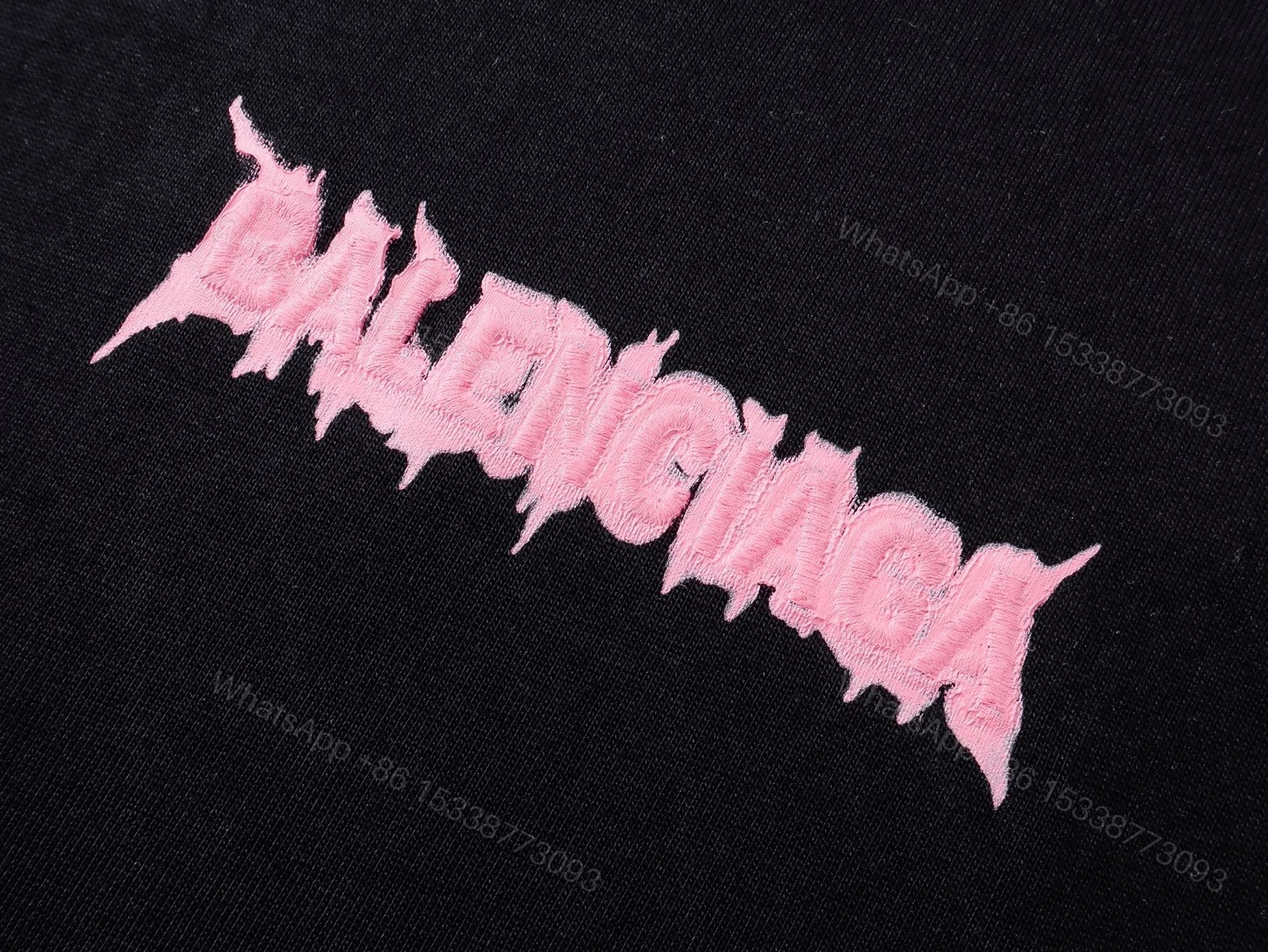 View 4 of Balenciaga Clothes Pink embroidery pattern
