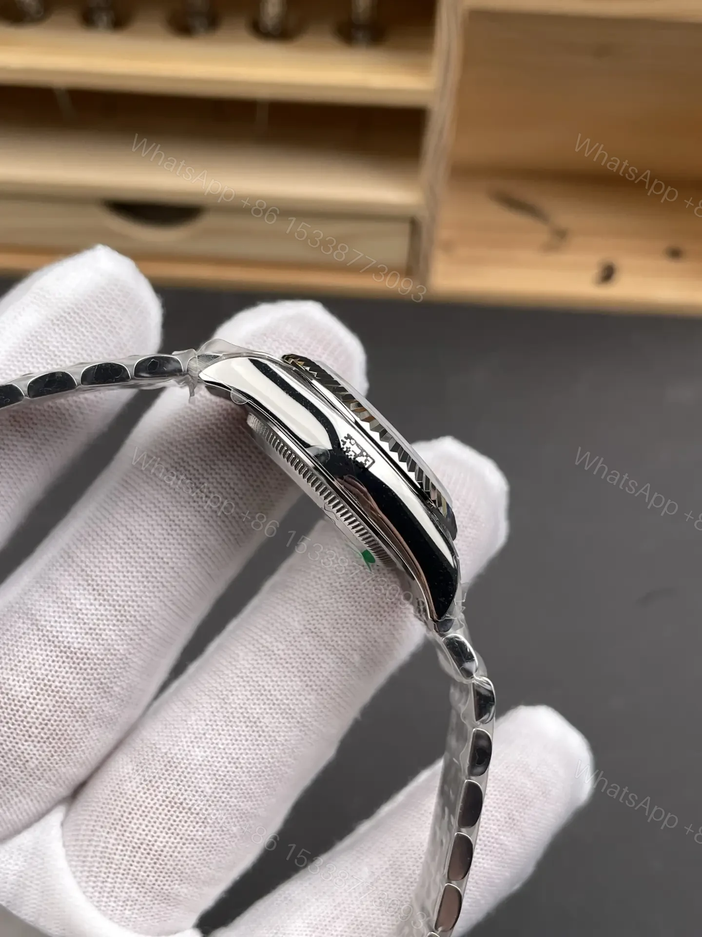 View 6 of Rolex Datejust 31 Stainless Steel Fluted Oyster Silver 178274-0025