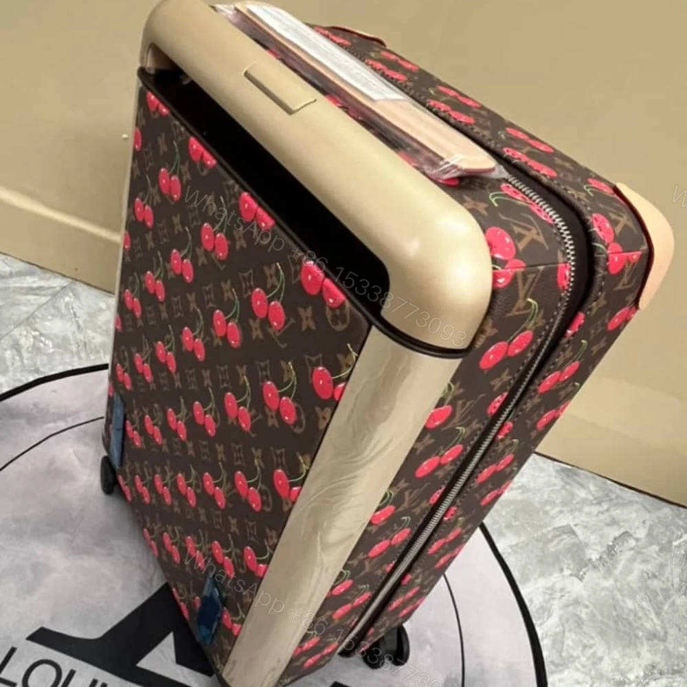 View 7 of LOUIS VUITTON X TAKASHI MURAKAMI HORIZON 55 MONOGRAM CHERRY 55CM M13789