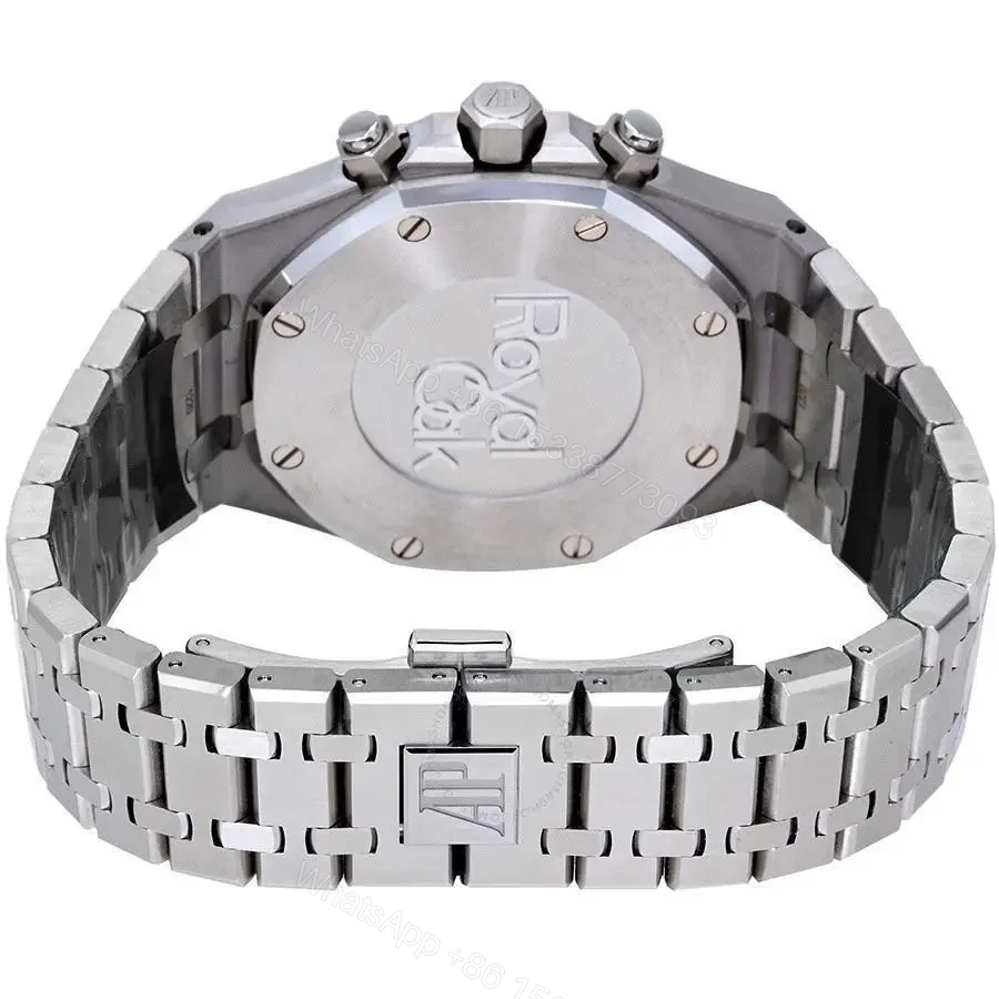 View 2 of Replica Royal Oak – Silver/Blue Chronograph