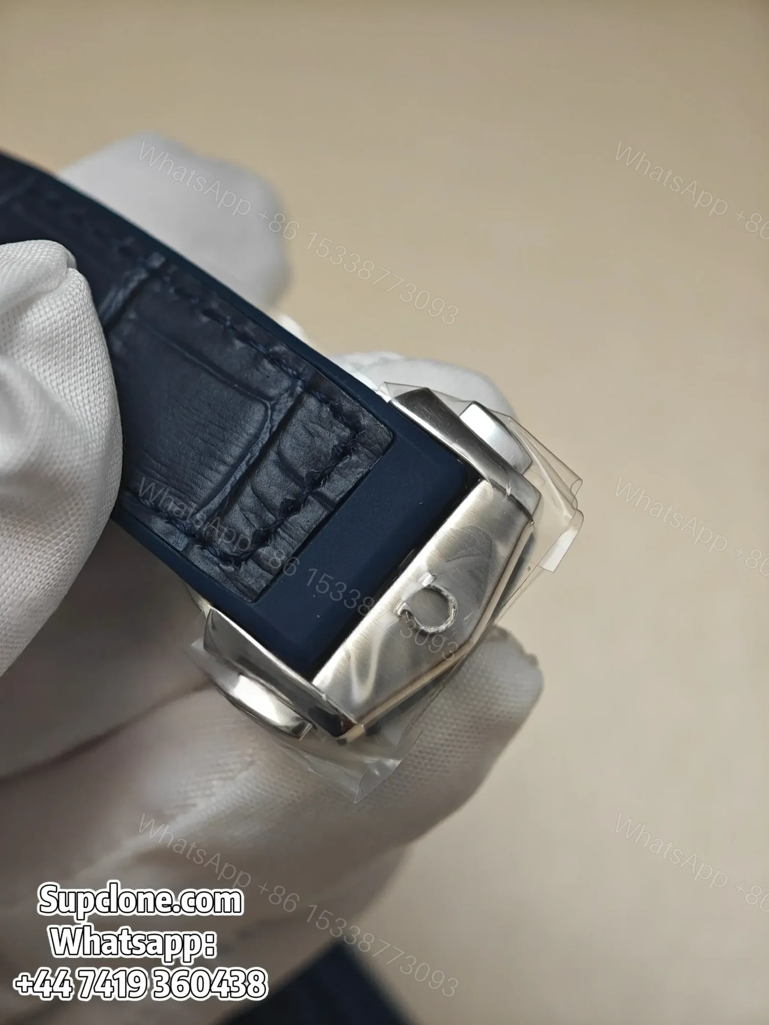 View 4 of Omega Super Clone Constellation 131.33.41.21.04.001 41mm Blue Bezel