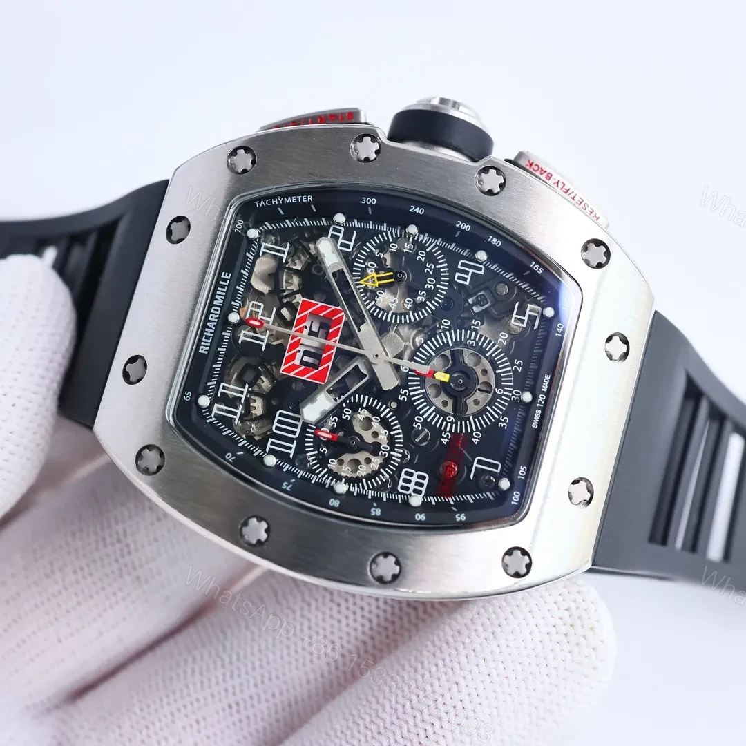 View 9 of APS Factory Richard Mille RM011-FM Black Titanium Watch