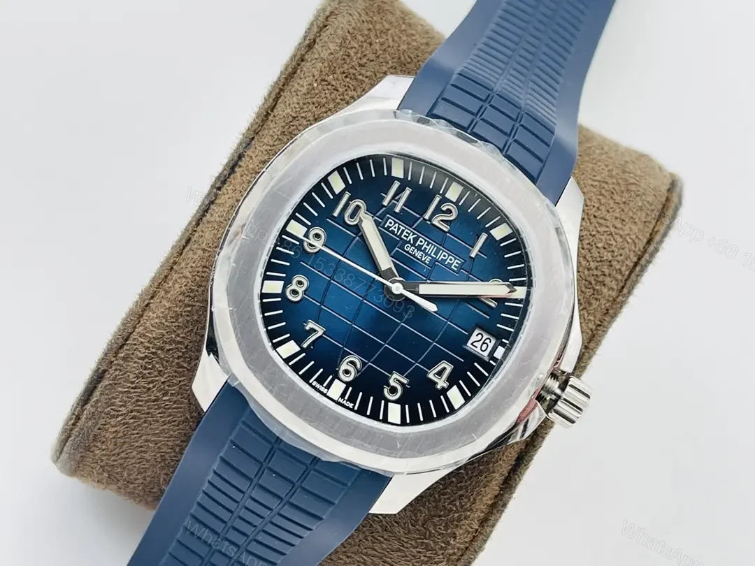 View 3 of Patek Philippe Aquanaut Blue Watch Blue Rubber Strap Ultimate 40MM PP-AQUANAUT-5167A-BLU-RUB