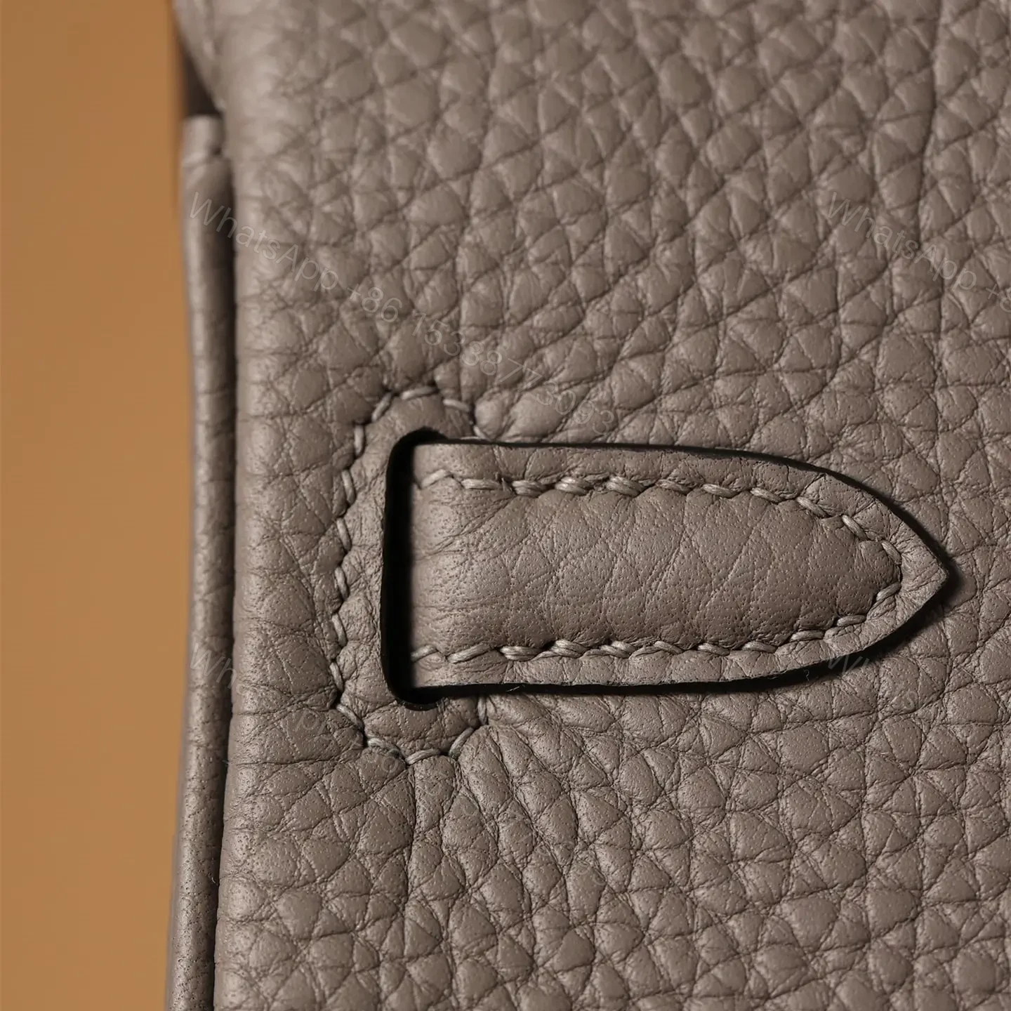 View 13 of 高仿Hermes*Birkin25積雨云灰金扣免檢版