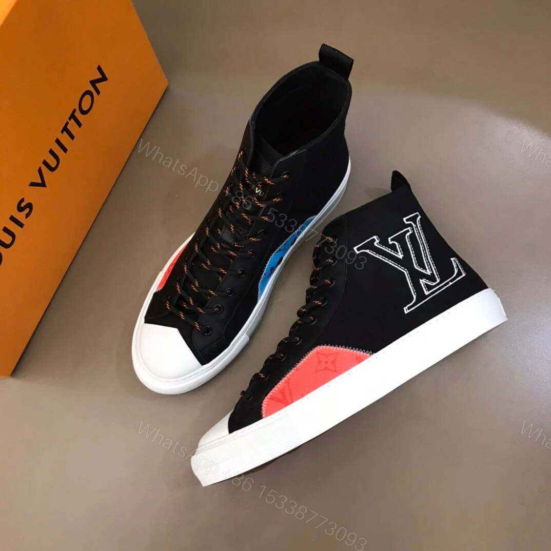 View 8 of LOUIS VUITTON TATTOO HIGH TOP BLACK SNEAKER – LV77