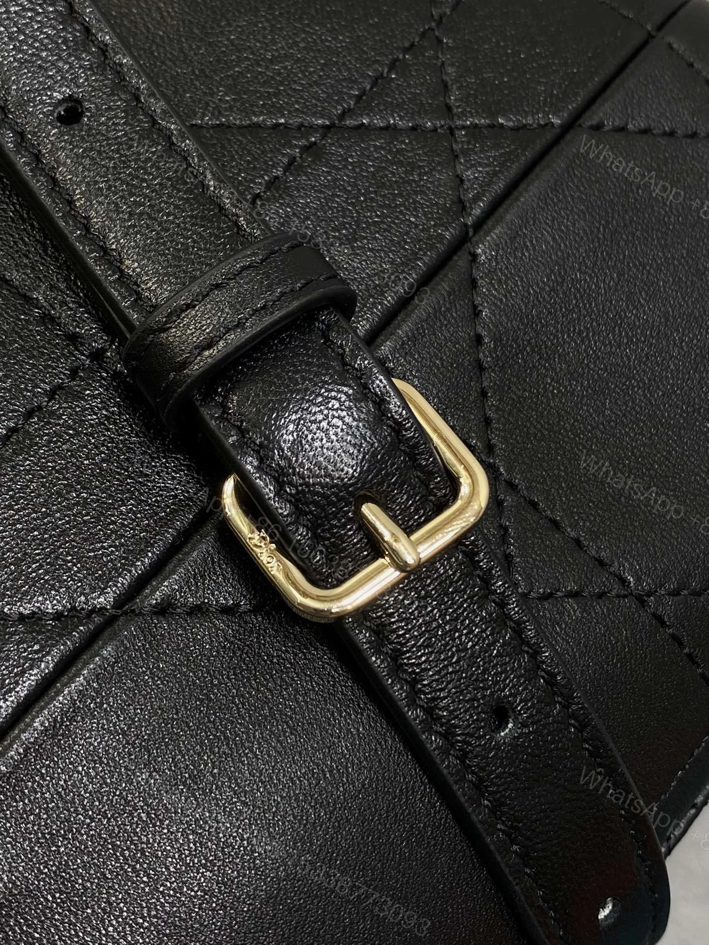 View 7 of Dior Trianon bag in Black Gold Hardware