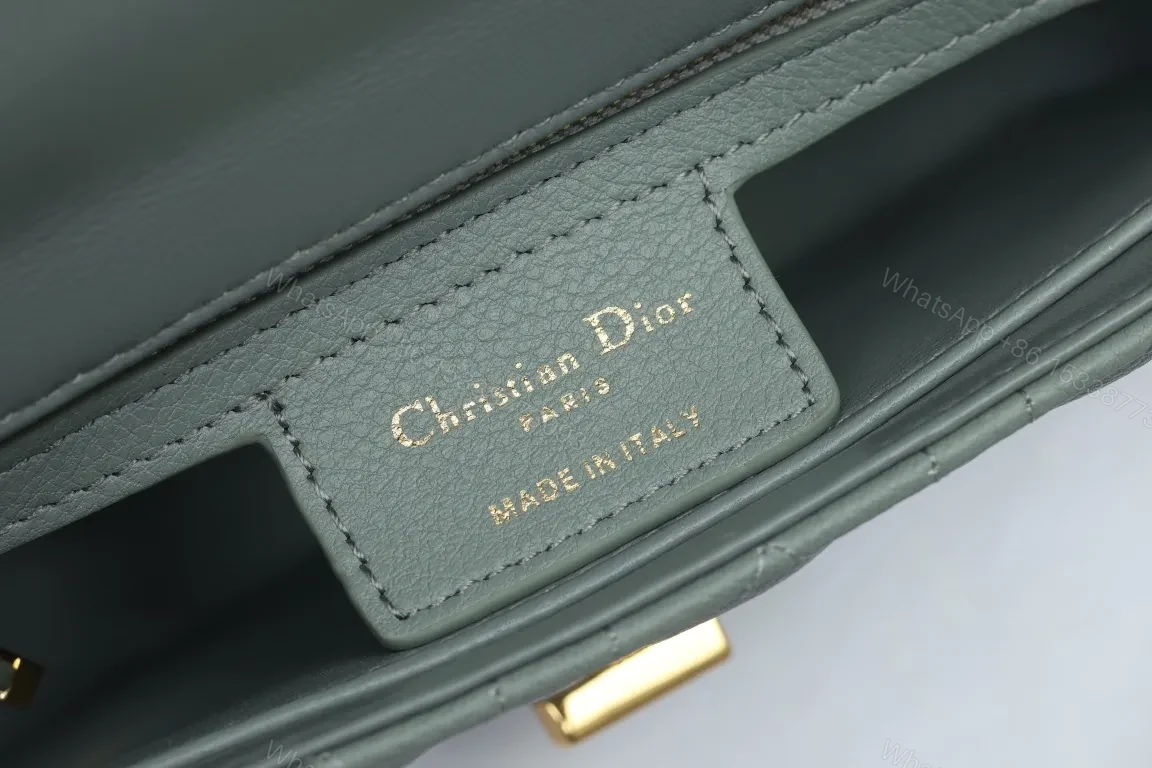 View 5 of Quilted Calfskin Crossbody with Gold Hardware Luxury