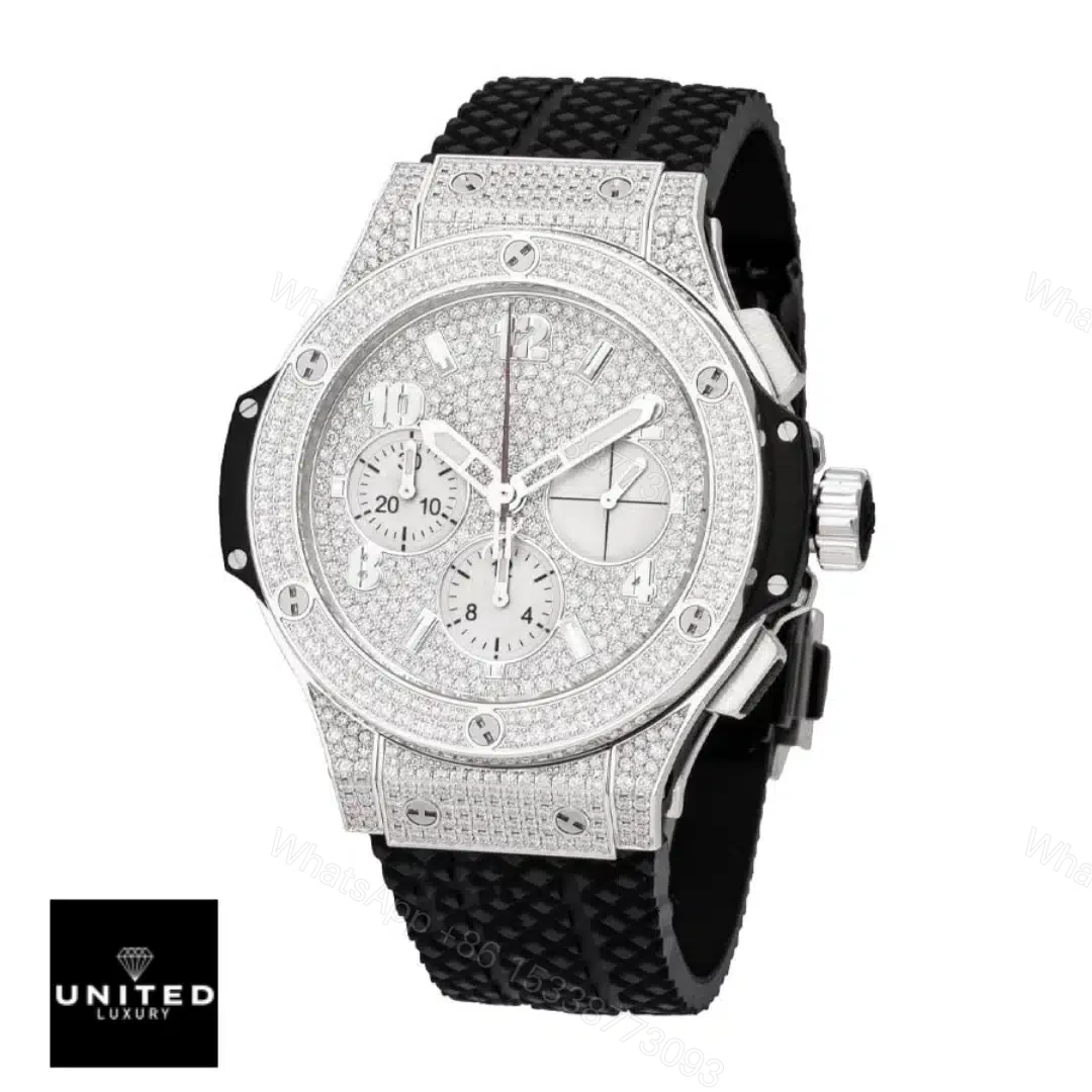 View 4 of Diamond Hublot Replica