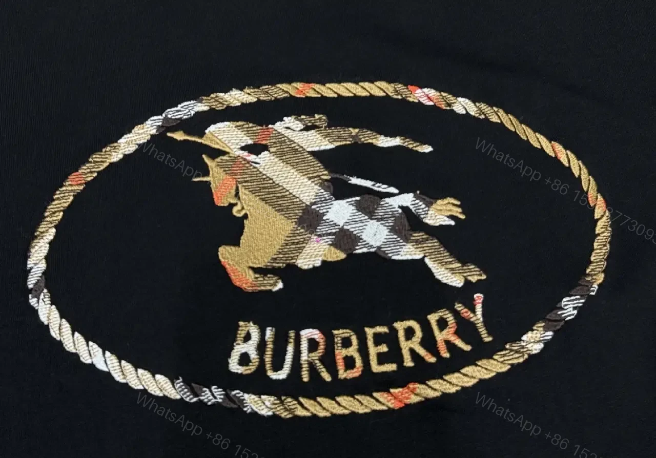 View 7 of Midnight Cotton Logo Tee: Subtle Luxury, Premium Comfort