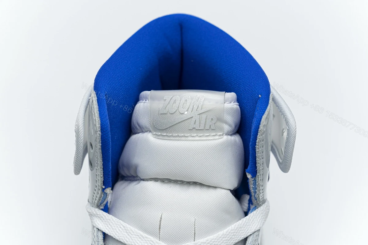 View 8 of Air Jordan 1 Retro High Zoom White Racer Blue CK6637-104