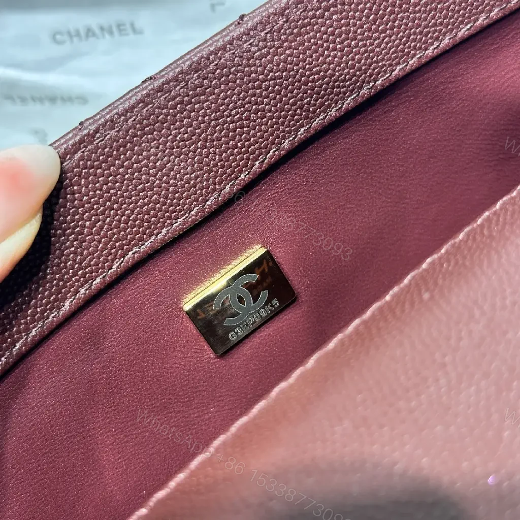 View 10 of Burgundy Quilted Leather Bag – Classic Chic, Everyday Luxury