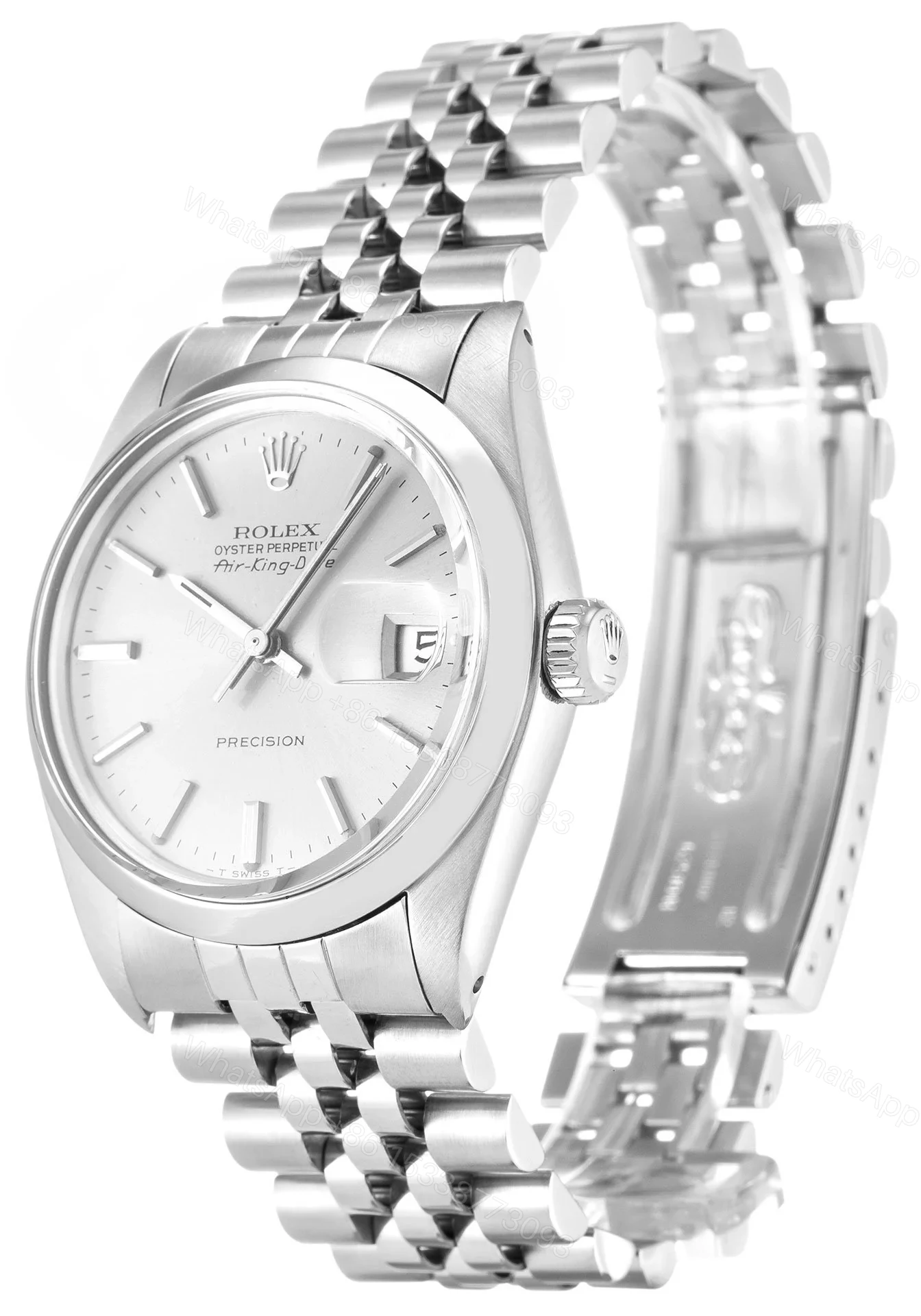 View 2 of Replica Rolex Air-King Grey Dial 5700