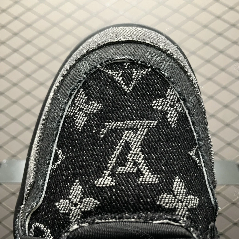View 4 of 高仿LV*Trainer系列1ACFS1休閒鞋黑色印花純原版本